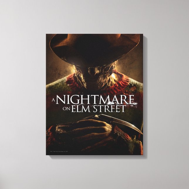 Impressão Em Tela Um pesadelo na Elm Street | Poster de filmes (Frente)