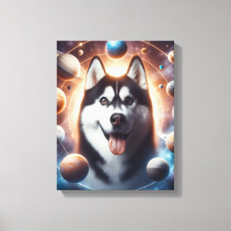 Impressão Em Tela Um PET no espaço