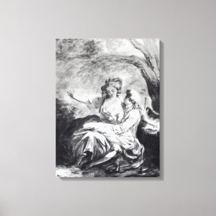 Impressão Em Tela Um ponto de encontro para o amor