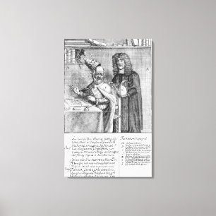 Impressão Em Tela Um retrato de Titus Oates