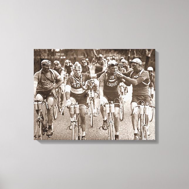 IMPRESSÃO EM TELA UM RETRATO ÍNTIMO DO TOUR DE FRANCE DOS ANOS 1920 (Frente)