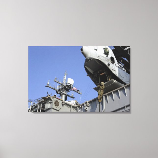 Impressão Em Tela Um soldado de cordas rápidas (Frente)