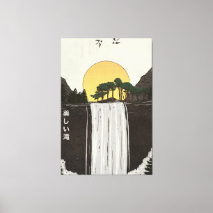Impressão Em Tela Uma bela cachoeira