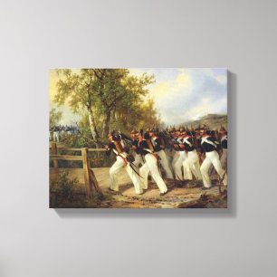 Impressão Em Tela Uma cena da vida do soldado, 1849