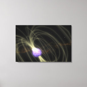 Impressão Em Tela Uma concepção do artista do magneta 1806-20 de S