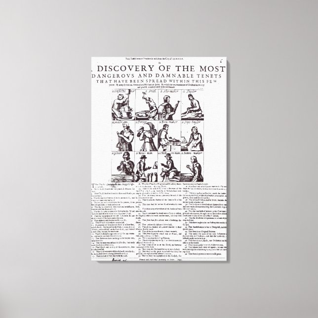 Impressão Em Tela Uma descoberta dos mais perigosos (Frente)