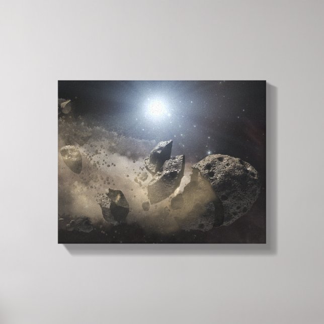 Impressão Em Tela Uma estrela anã branca (Frente)