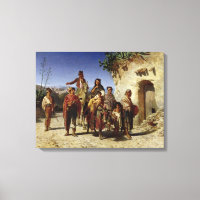 Uma família cigana na estrada, c.1861