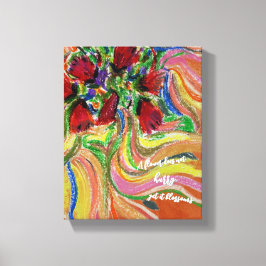 Impressão Em Tela "Uma flor não se apressa, mas floresce"