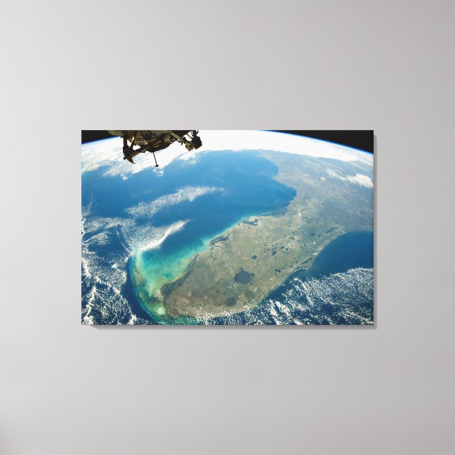 Impressão Em Tela Uma Flórida Oblíqua, Na Costa Sudeste (Frente)