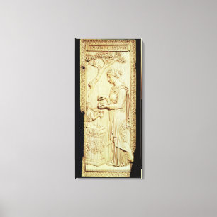 Impressão Em Tela Uma folha do Diptych de Symmachi