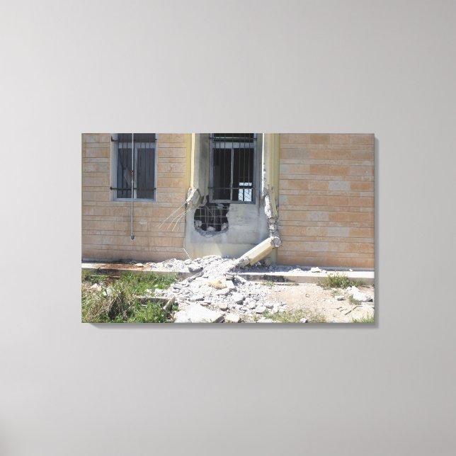 Impressão Em Tela Uma Granada Propulsada De Foguete (Frente)