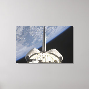 Impressão Em Tela Uma ideia parcial do esforço do vaivém espacial