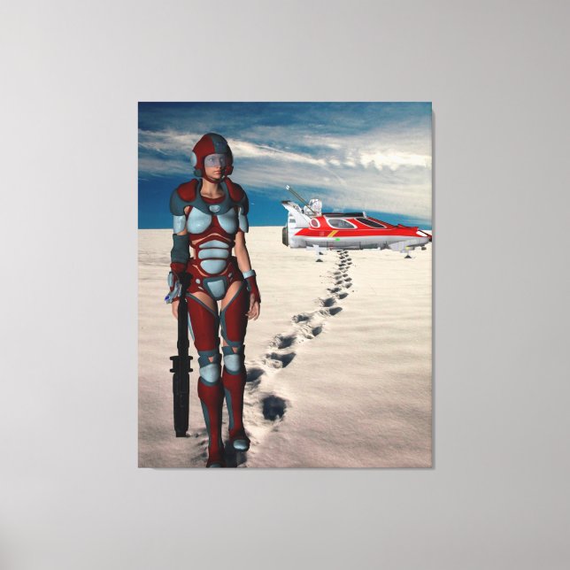 Impressão Em Tela Uma longa caminhada para casa (Frente)