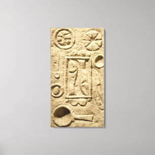 Impressão Em Tela Uma mesa colocada, de Timgad, Argélia