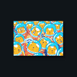 Impressão Em Tela Uma Multidão De Catstronautas Ilustração Bela<br><div class="desc">Uma bela ilustração dos astronautas de gatos</div>