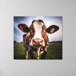 Impressão Em Tela Uma pintura digital de fotorrealismo de ovelha