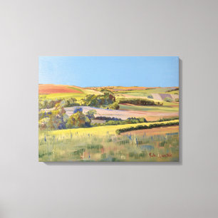 Impressão Em Tela Uma pintura dos Sussex Downs, Inglaterra