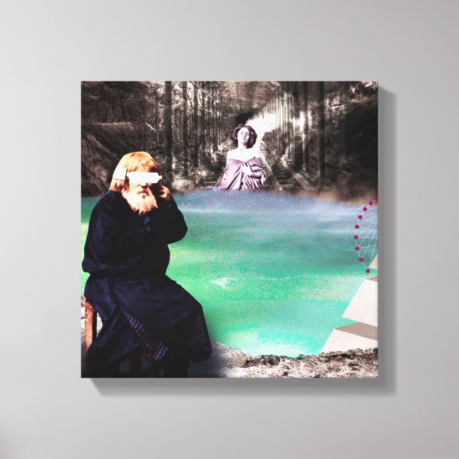 Impressão Em Tela Uma realidade alternativo 1 (Frente)