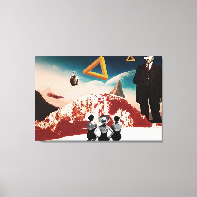 Impressão Em Tela Uma realidade alternativo 2 (Frente)