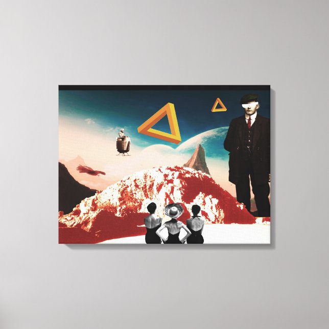 Impressão Em Tela Uma realidade alternativo 2 (Frente)