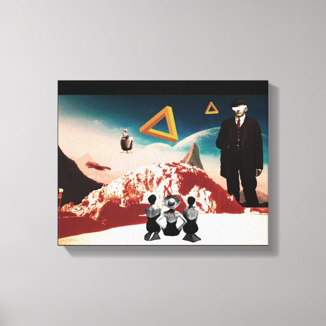 Impressão Em Tela Uma realidade alternativo 2 (Frente)