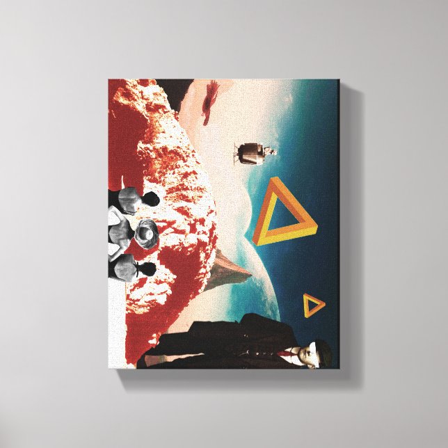 Impressão Em Tela Uma realidade alternativo 2 (Frente)