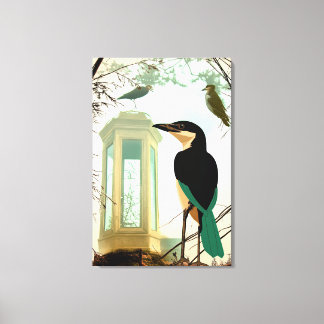 Impressão Em Tela Uma respiração profunda antes do frio entrar.