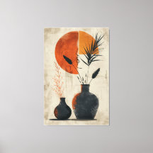 Uma sofisticada arte abstrata moderna para parede