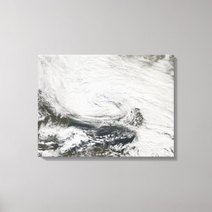 Impressão Em Tela Uma tempestade sobre o Mar Negro e o Mar de Azov