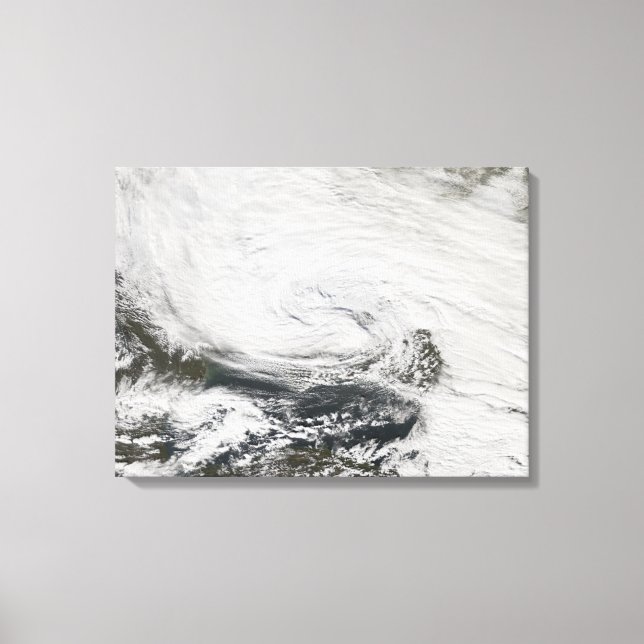 Impressão Em Tela Uma tempestade sobre o Mar Negro e o Mar de Azov (Frente)