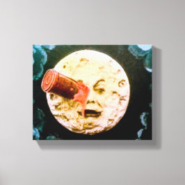 Impressão Em Tela Uma viagem à lua