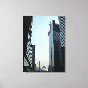 Impressão Em Tela Uma Visão Glassosa de Toronto