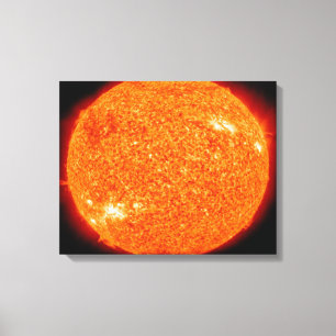 IMPRESSÃO EM TELA UMA VISÃO PRÓXIMA DO BELO SOL
