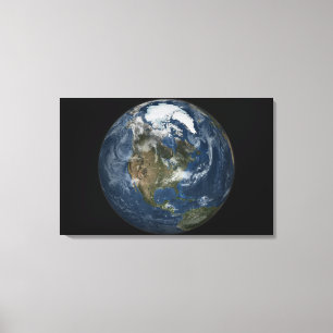 Impressão Em Tela Uma vista da terra