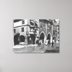 Impressão Em Tela Uma vista de Lindau, c.1910