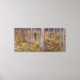 Impressão Em Tela "Undergrowth with Two Figures" de Van Gogh (1890)