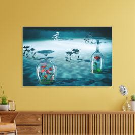 Impressão Em Tela Unfrozen – Fragile Life Preserved