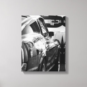 Impressão Em Tela Unidade de driver de Detalhes do Carro Clássico de