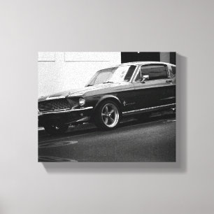 Impressão Em Tela Unidade de Driver Detalhes do Carro Clássico do M