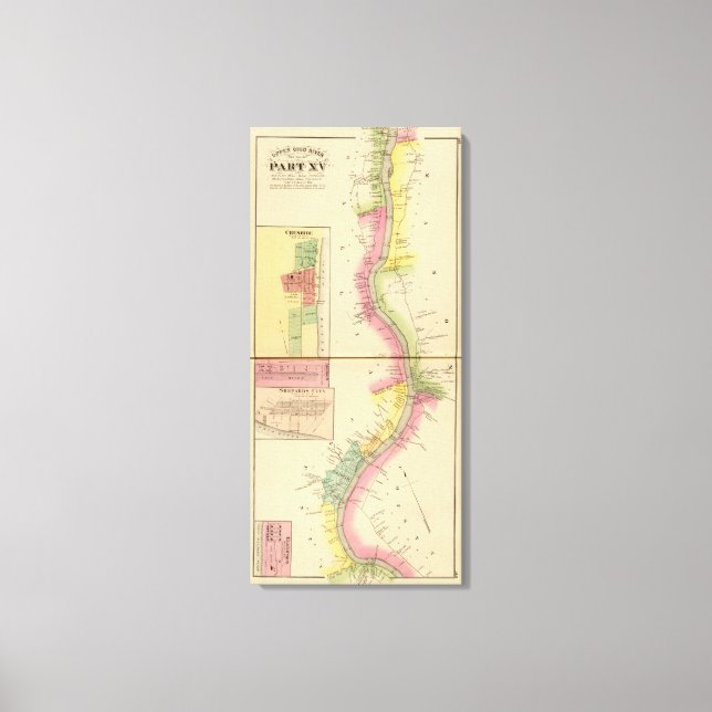 Impressão Em Tela Upper Ohio River e Valley 4 (Frente)