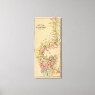 Impressão Em Tela Upper Ohio River e Valley 9