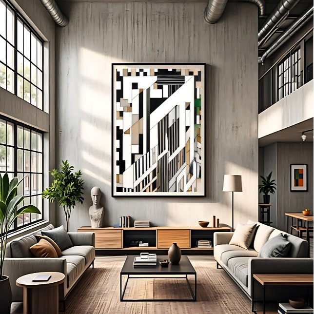 Impressão Em Tela Urban Fragments (Criador carregado)