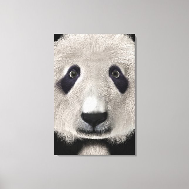 Impressão Em Tela Urso Panda (Frente)