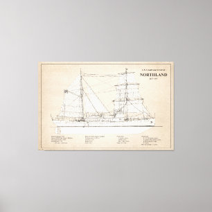 Impressão Em Tela USCG Cutter Northland wpg- 49 - SBD