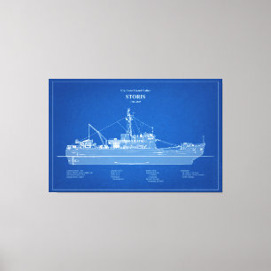 Impressão Em Tela USCG Cutter Storis wmec-38 - ABD