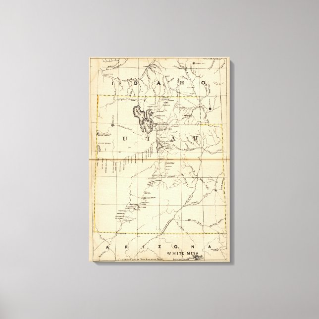 Impressão Em Tela Utah (Frente)