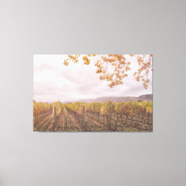 Impressão Em Tela Uvas no outono