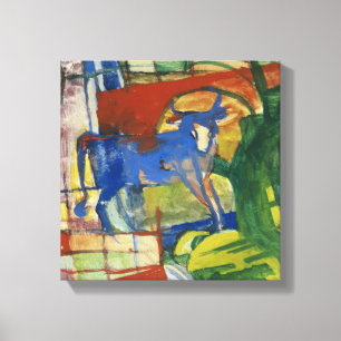 Impressão Em Tela Vaca azul, 1914 (tempera no papel)