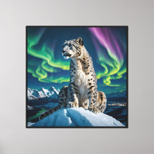 Impressão Em Tela “Vagabundo do Céu do Norte” – Retrato de Leopardo